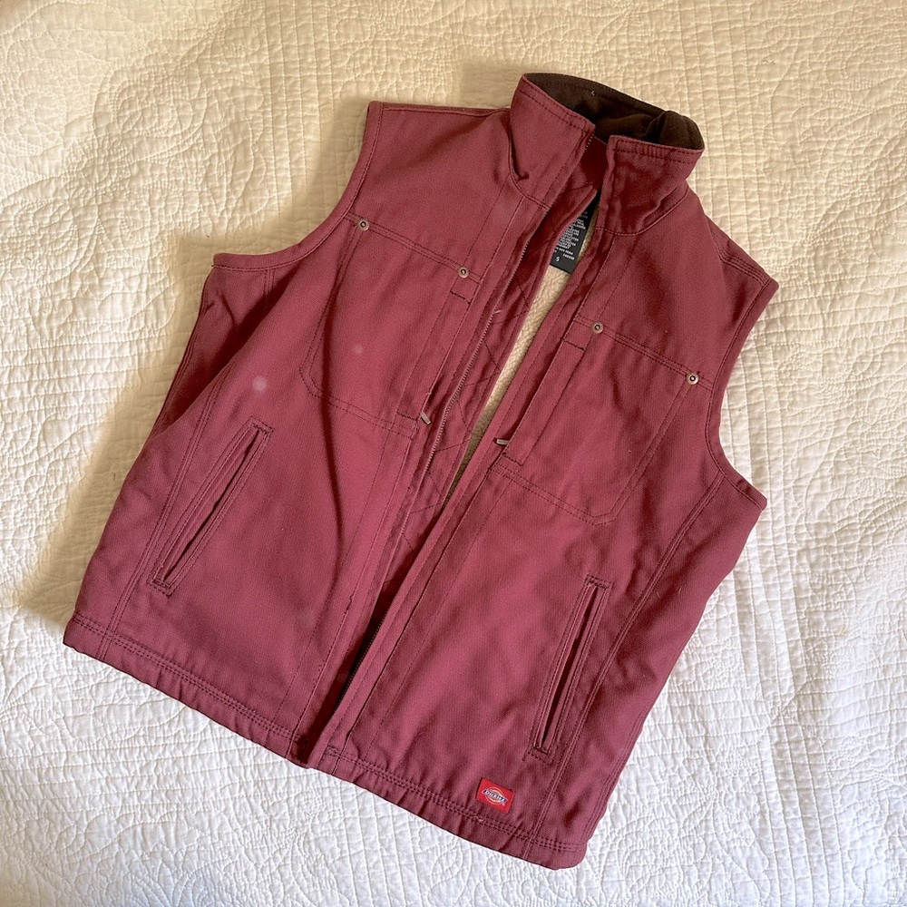 Dickies Sherpa Fleece Lined Work Vest